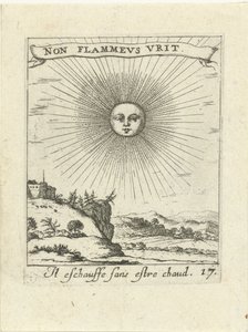Strålande sol Moraliserande kärleksemblem (serietitel) Devises et emblesmes d