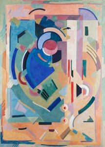 Abstrakt komposition; Composition Abstraite
