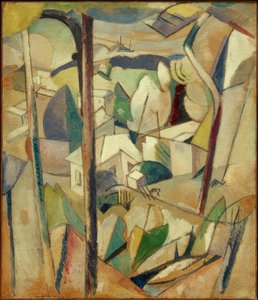 Landskap i Bermuda av Albert Gleizes