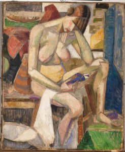 Nu assis av Albert Gleizes
