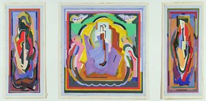 Studie till en triptyk av Albert Gleizes
