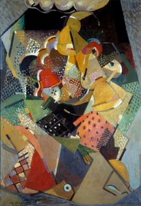 Akrobaterna av Albert Gleizes