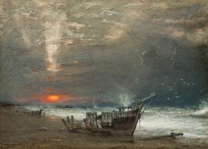 Dagens slut av Albert Goodwin