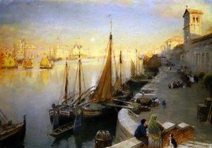 Venedig av Albert Goodwin
