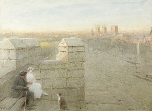 York, forntida historia av Albert Goodwin