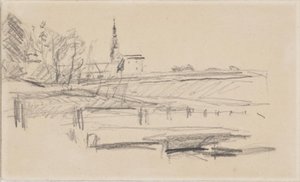 Kronborg sett från väster av Albert Gottschalk
