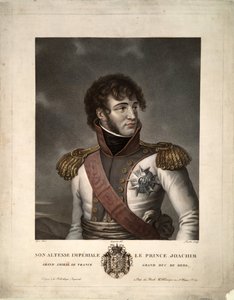 Porträtt av Joachim Murat, ca 1806 av Albert Gregorius