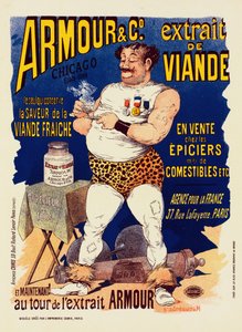 Armor & Co. Köttextrakt, 1891. av Albert Guillaume