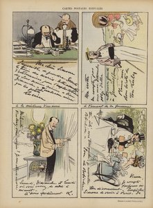 Illustration för Le Rire av Albert Guillaume