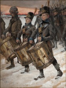 Mars av Björneborgs regemente Mars i Björneborg, 1892 av Albert Gustaf Aristides Edelfelt