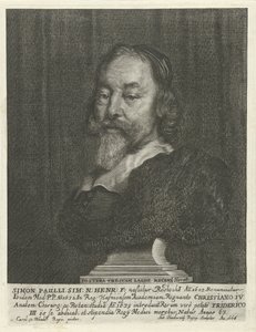 Buste van Simon Paulli av Albert Haelwegh
