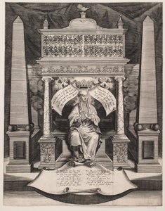 Elisabeth Lunge. Minnesblad av Albert Haelwegh