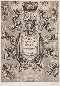 Titelblad till "Konungarna av Danmarks ikoner", 1646