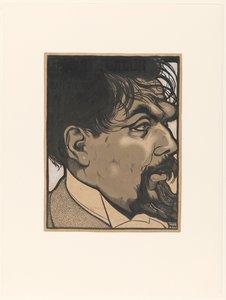 Porträtt av Jan Toorop