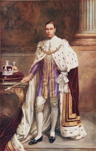 Kung George VI i kröningsdräkt