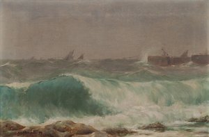 Havslandskap av Albert Henry Munsell