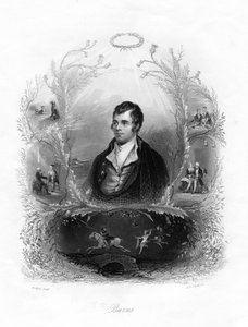 Robert Burns, skotsk poet, 1800-talet.