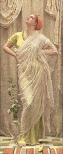 Luftens fåglar, ca 1879 (olja på duk) av Albert Joseph Moore