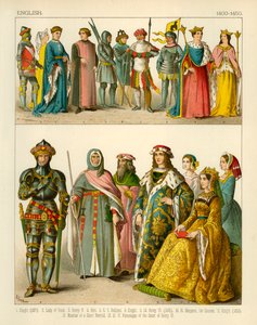 Engelsk kostym 1400-1450 av Albert Kretschmer