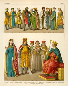 Tysk kostym 1200 av Albert Kretschmer