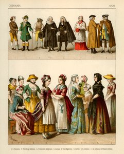 Tyska kostymer 1700 av Albert Kretschmer