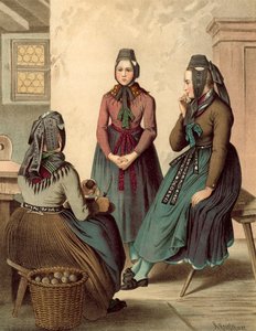 Tysk kostym, Preussen (Rheinprovinz) Wetzlar av Albert Kretschmer