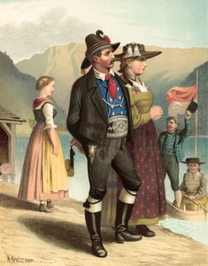 Teuga Siamani, Tyrol, Achenkirchswed av Albert Kretschmer