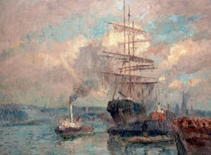 I hamnen i Rouen