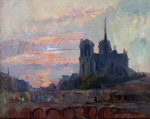 PINTURA. Artist: ALBERT LEBOURG. Plats: PRIVATE COLLECTION, MADRID, SPANIEN