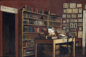 Hörn av Sir Richard Burtons studie, 1889
