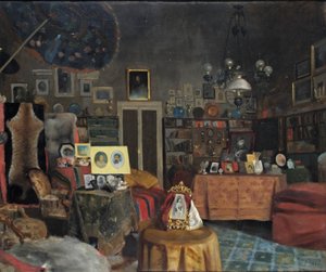 Sir Richard Burtons studie, 1889