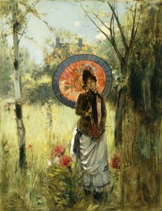 En sommarpromenad av Albert Lynch
