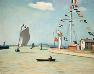 Hamnen i Honfleur