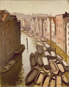 Flotta i Hamburg av Albert Marquet