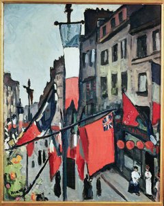 14 juli i Le Havre av Albert Marquet
