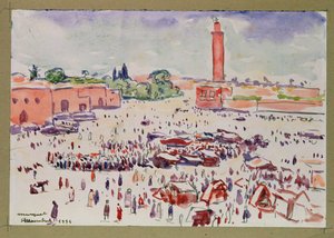 Marrakech av Albert Marquet