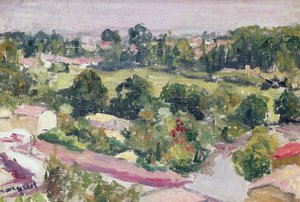 Parisisk förort av Albert Marquet
