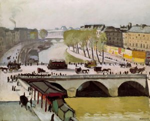 Saint-Michel-bron av Albert Marquet