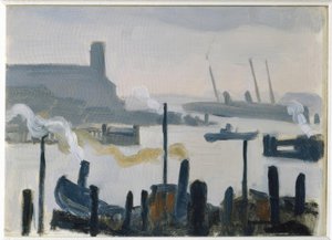 Hamburgs hamn av Albert Marquet