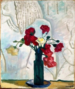 Stilleben med nejlikor av Albert Marquet