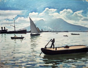 Neapelbukten, 1909. av Albert Marquet