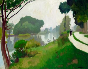 Marne vid Varenne-Saint-Hilaire av Albert Marquet