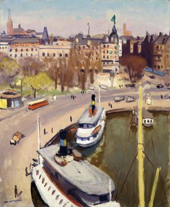 Stockholms hamn av Albert Marquet