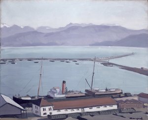 Utsikt över Bougie, Alger av Albert Marquet