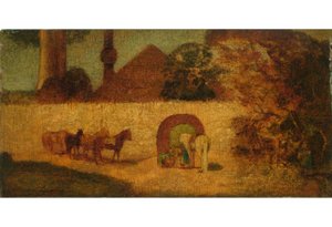 Vid profetens grav av Albert Pinkham Ryder