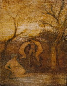 Dansande dryader av Albert Pinkham Ryder