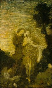 Florizel och Perdita, 1887. av Albert Pinkham Ryder