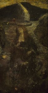 Passing Song, före 1902. av Albert Pinkham Ryder