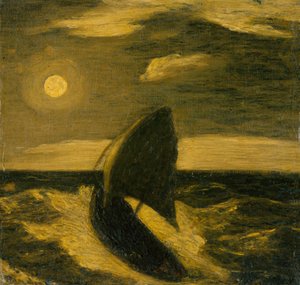 The Toilers of the Sea, ca. 1880-85. av Albert Pinkham Ryder