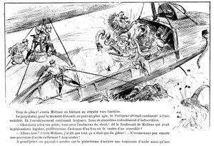 Anticipation: The Attack of the Voltigeur 39 - i "" The War in the 20th Century"" av A. Robida, red. Georges Decaux av Albert Robida